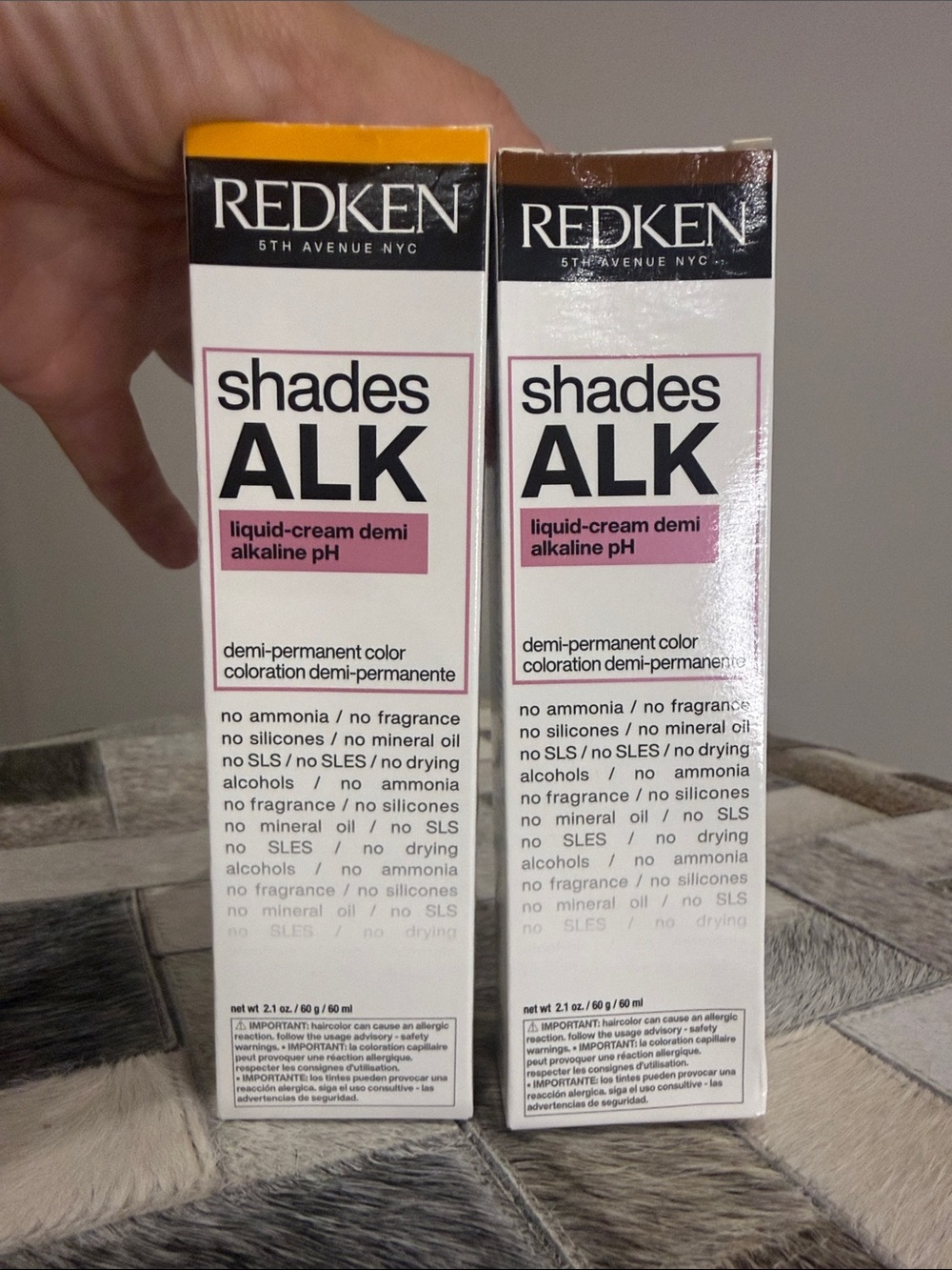 Redken Shades Alk Hair Color 9N and 9 GI